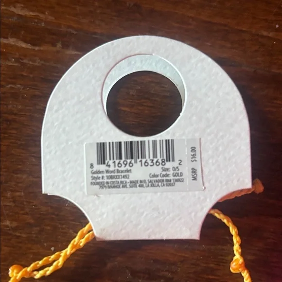 Pura Vida  Bracelet - Golden Yellow - Picture 2 of 2